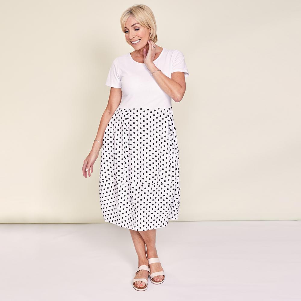 Carol Dress (White)