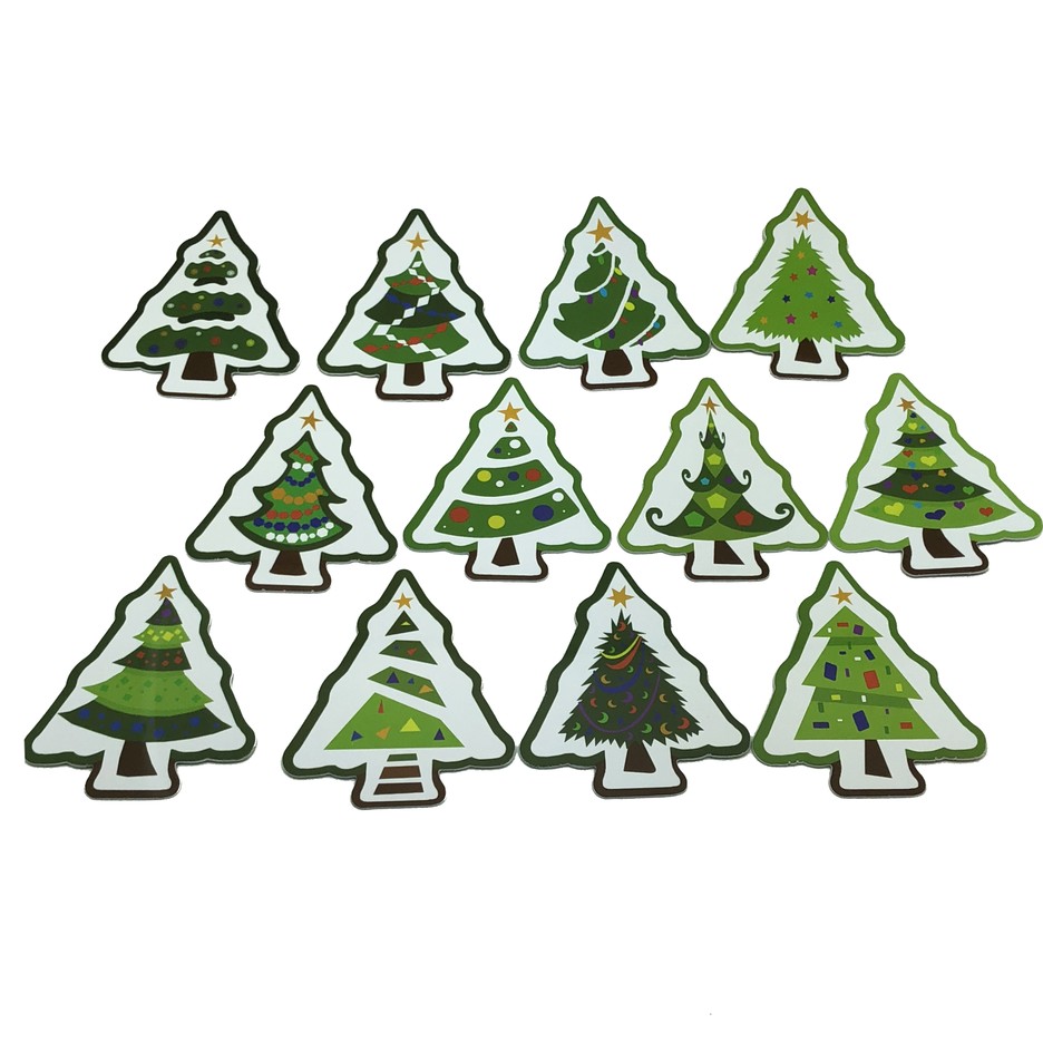 Kids Christmas Tree Memory Match - Shape Matching Educational Games fo ...