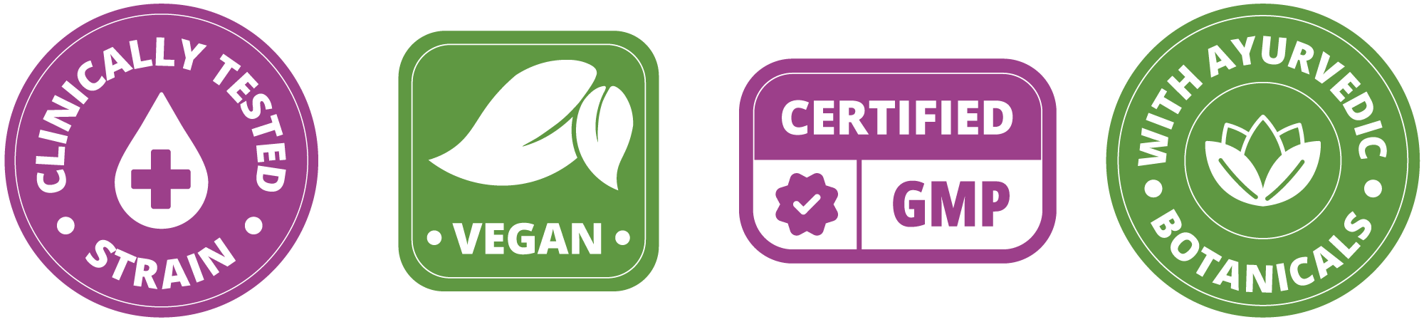Clinically Tested, Vegan, GMP Certified and made with Ayurvedic botanicals