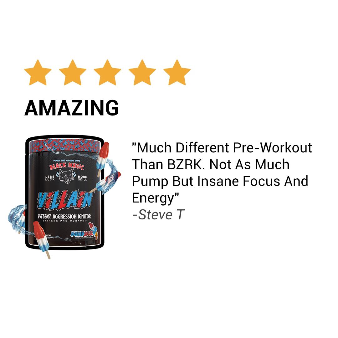 VILLAIN High-Stim Nootropic Pre-Workout