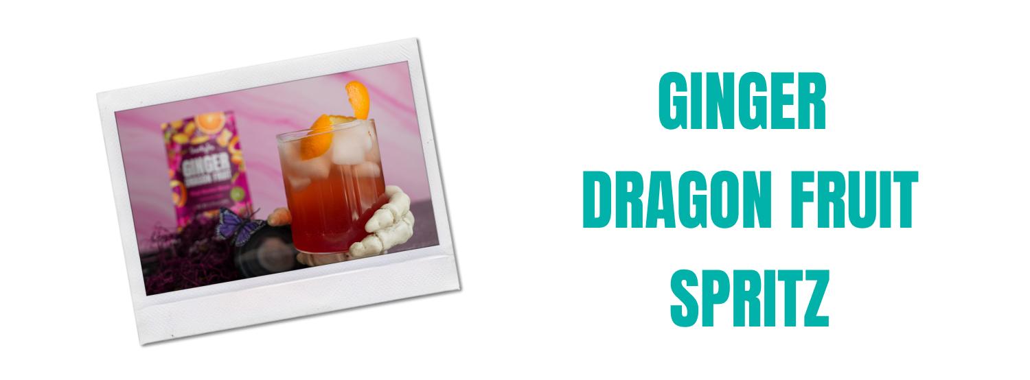 Ginger Dragon Fruit Spritz