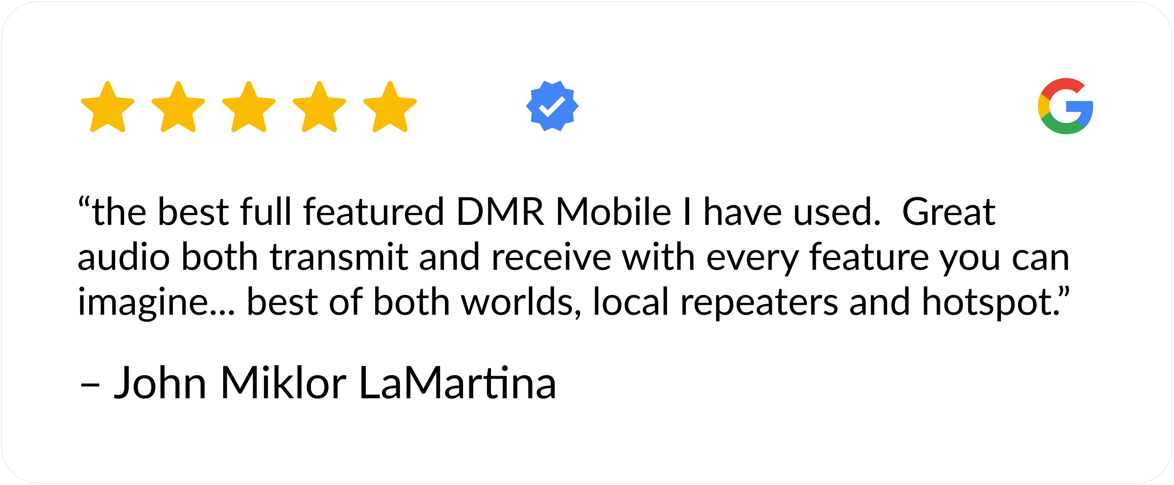 Product Testimonial/Review 1