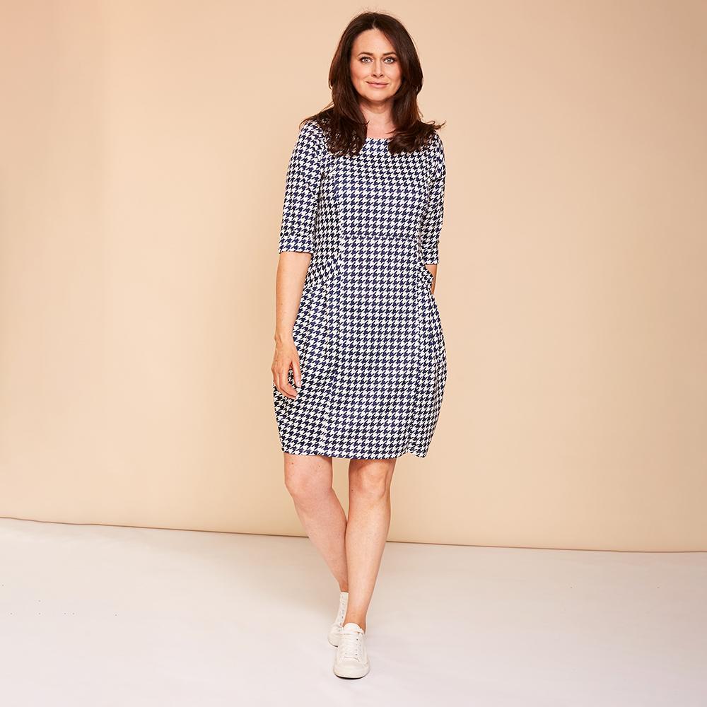 Diana Dress(Navy)