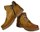 Lucas - Mens ankle length casual boots - Reindeer Leather