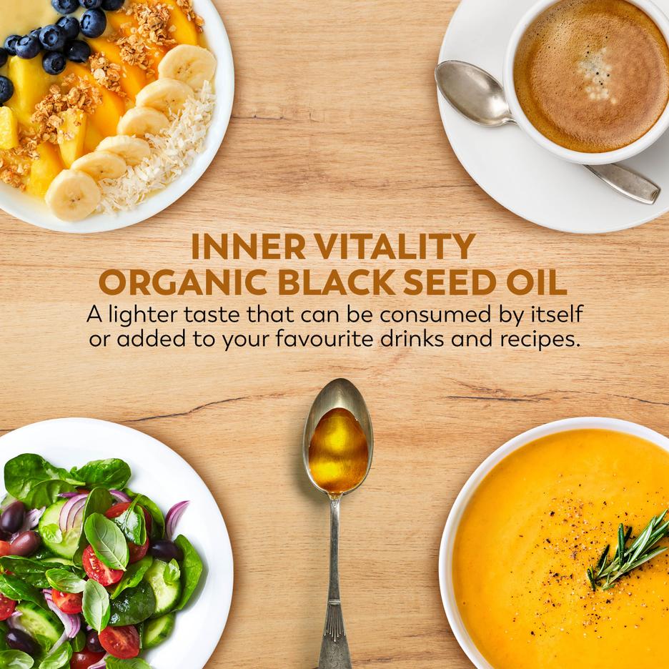 Black Seed oil 200ml Turmeric Vitality UK