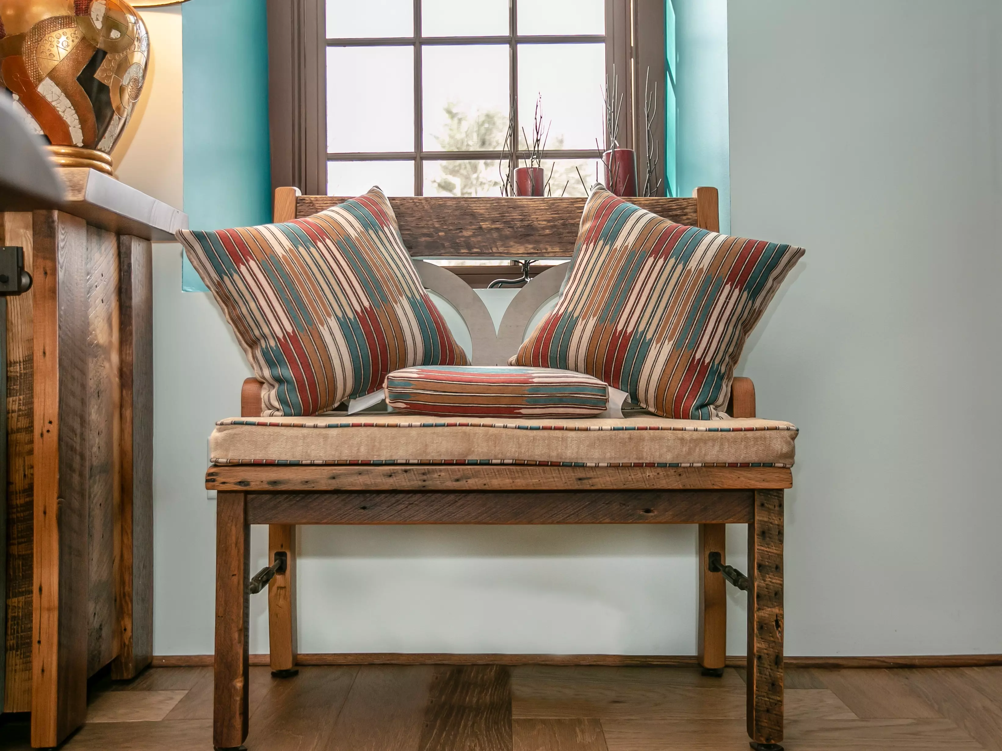 Santa Fe Style Furniture, Bench