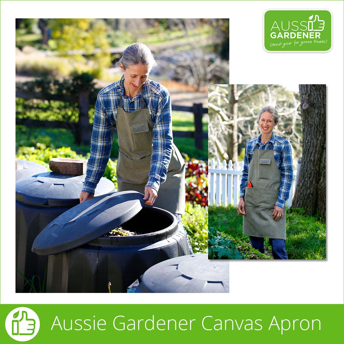 Aussie Gardener Canvas Gardening Apron - 2 for 1 Intro Offer garden wear XINDASHENG ARTS CO LTD (Aprons) 