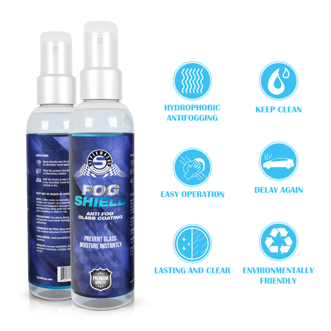 FogShield Anti Fog Glass Coating