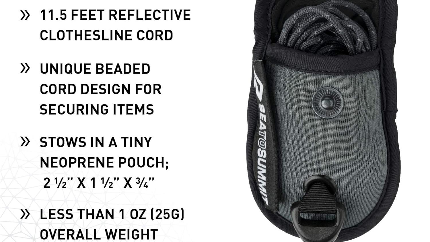 Portable Clothes Line for Travel Sea to Summit The Clothesline