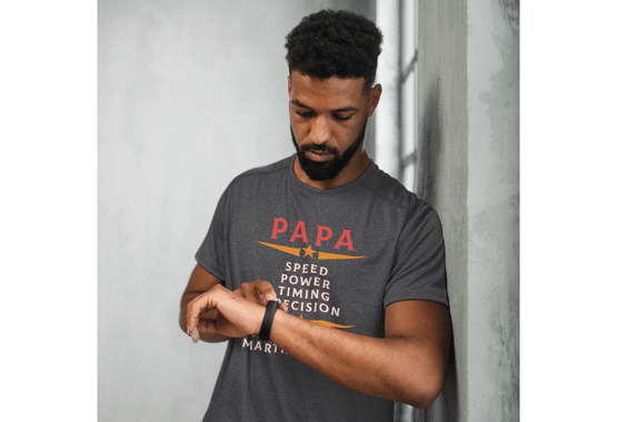 boxing t shirt, mixed martial arts t shirts, ultimate martial arts papa t shirt, dark grey heather color t shirt, father t shirts, dad t shirt, ufc t shirts, bjj t shirts, judo t shirts, ju jitsu t shirt, men t shirt