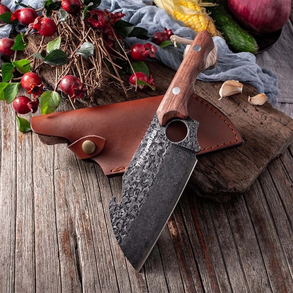 Hand-Forged Outdoor Chef's Cleaver – Pro Survivals