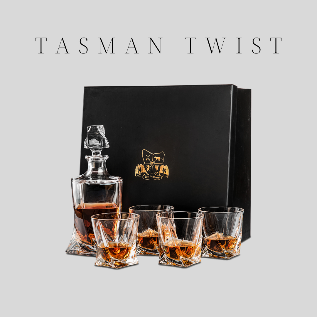 Van Daemon Tasman Twist Decanter Set