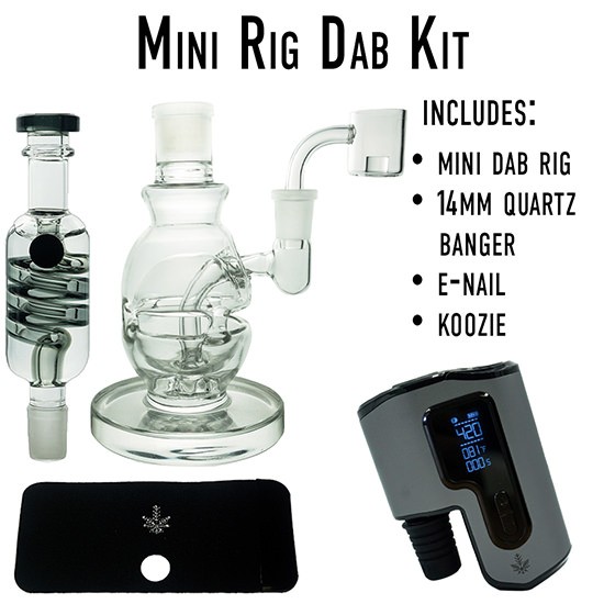 Freeze Pipe Recycler, e-nail and dab kit bundle