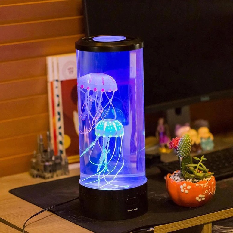 MPG Jellyfish LED Lamp & Aquarium