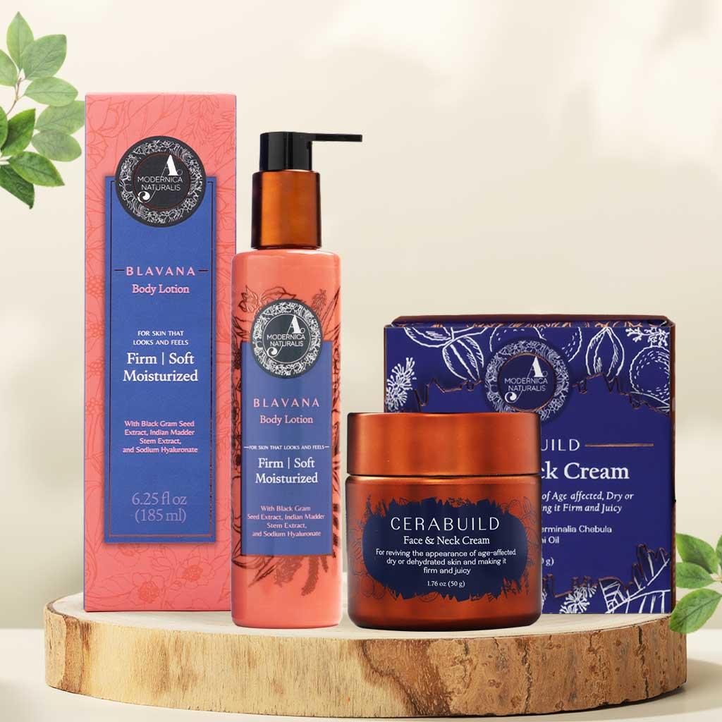 Combo image of Blavana Body Lotion and Cerabuild