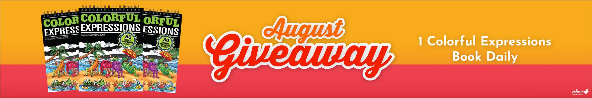 ColorIt August 2020 Giveaway
