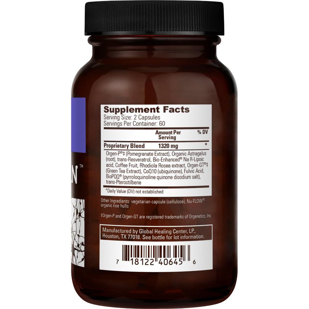 Global Healing Cell Fuzion Supplement Facts