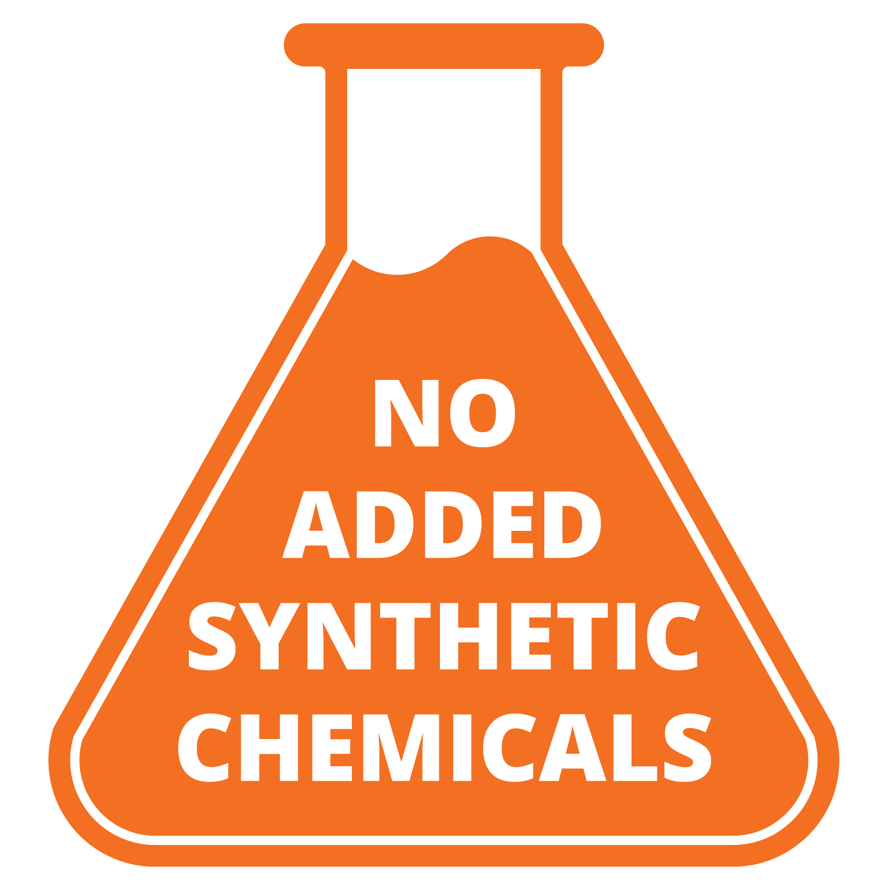 No added synthetic chemical