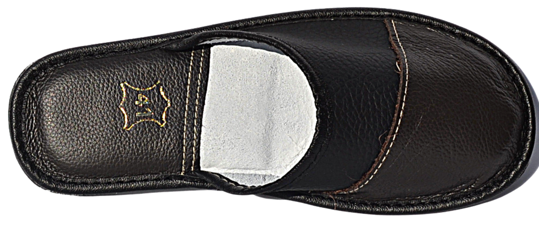 Carter - mens slippers thick sole - Reindeer Leather