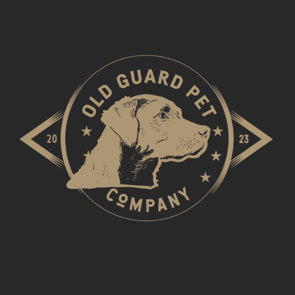 old guar pet company logo