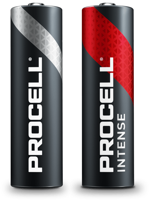 Procell dual portfolio of professional batteries