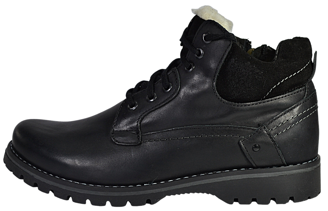 Orrin - Men's winter leather boots - Reindeer Leather