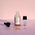 hyah serum with the dropper and hydra stamp