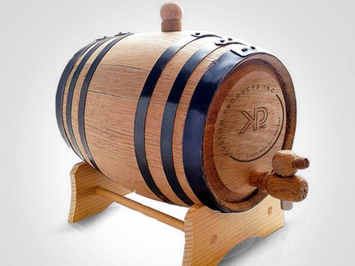 Whiskey Barrel - Custom Image | Custom Whiskey Barrel – Kustom Products Inc
