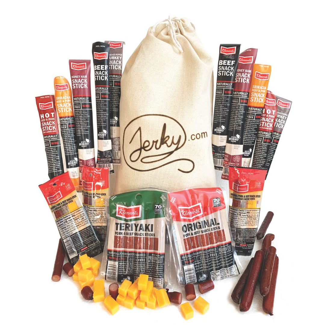 26 pc. Extra Mile Jerky Gift Bag by Jerky.com