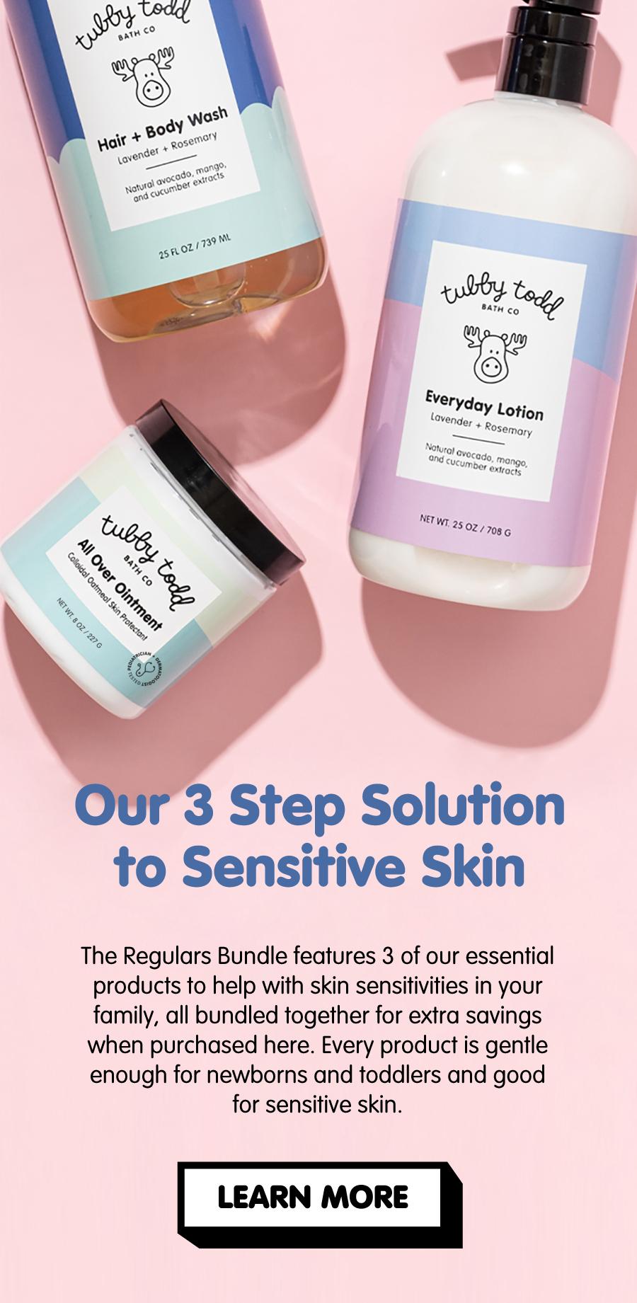 Our 3 Step Solution to Sensitive Skin Routin Desktop banner