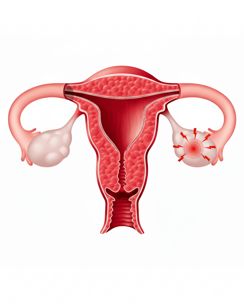 causes d'une ovulation douloureuse