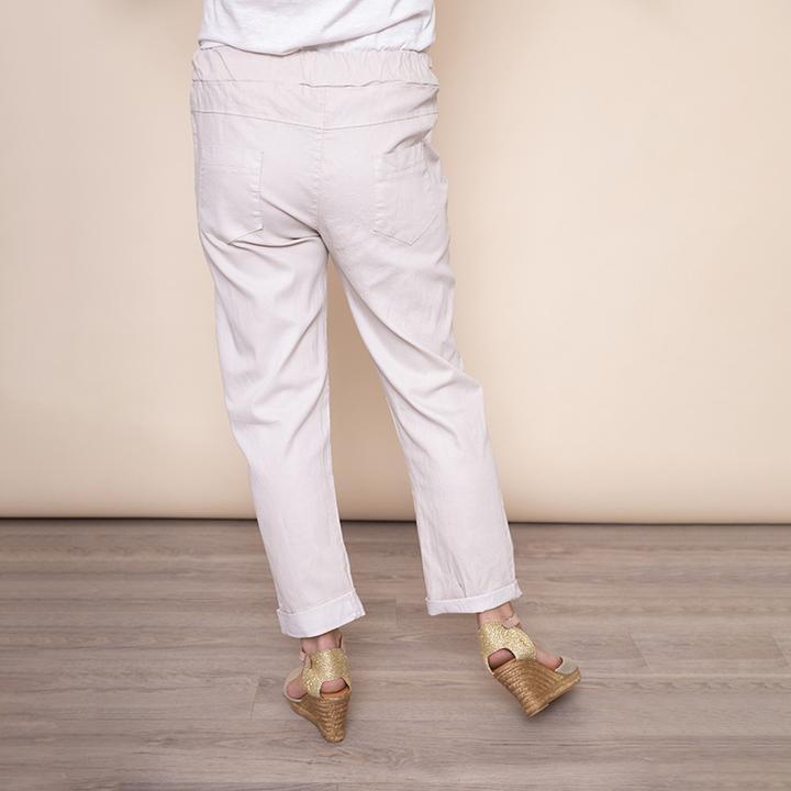 Drawstring Cotton Trouser