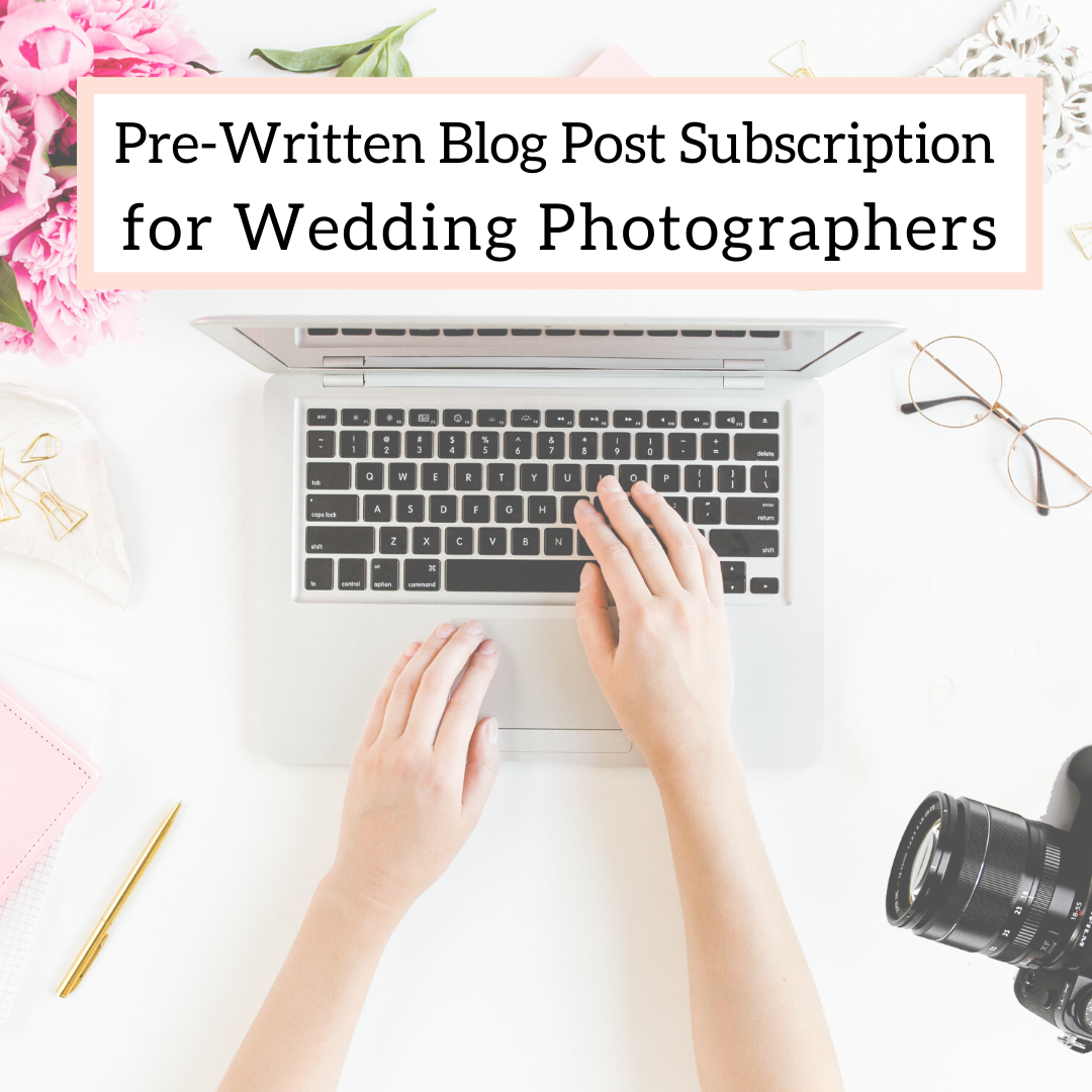 wedding photography blog post subscription