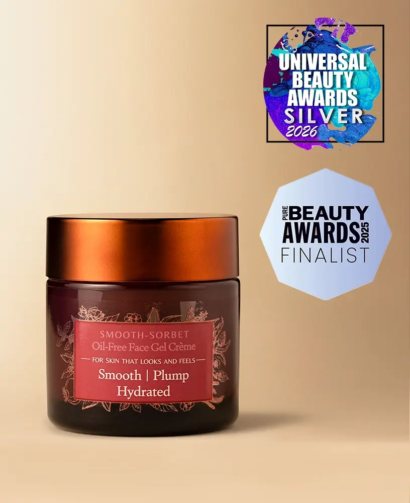 Smooth Sorbet Gel Creme won Universal Beauty Award Silver 2026 and Finalist Pure Beauty Awards 2025