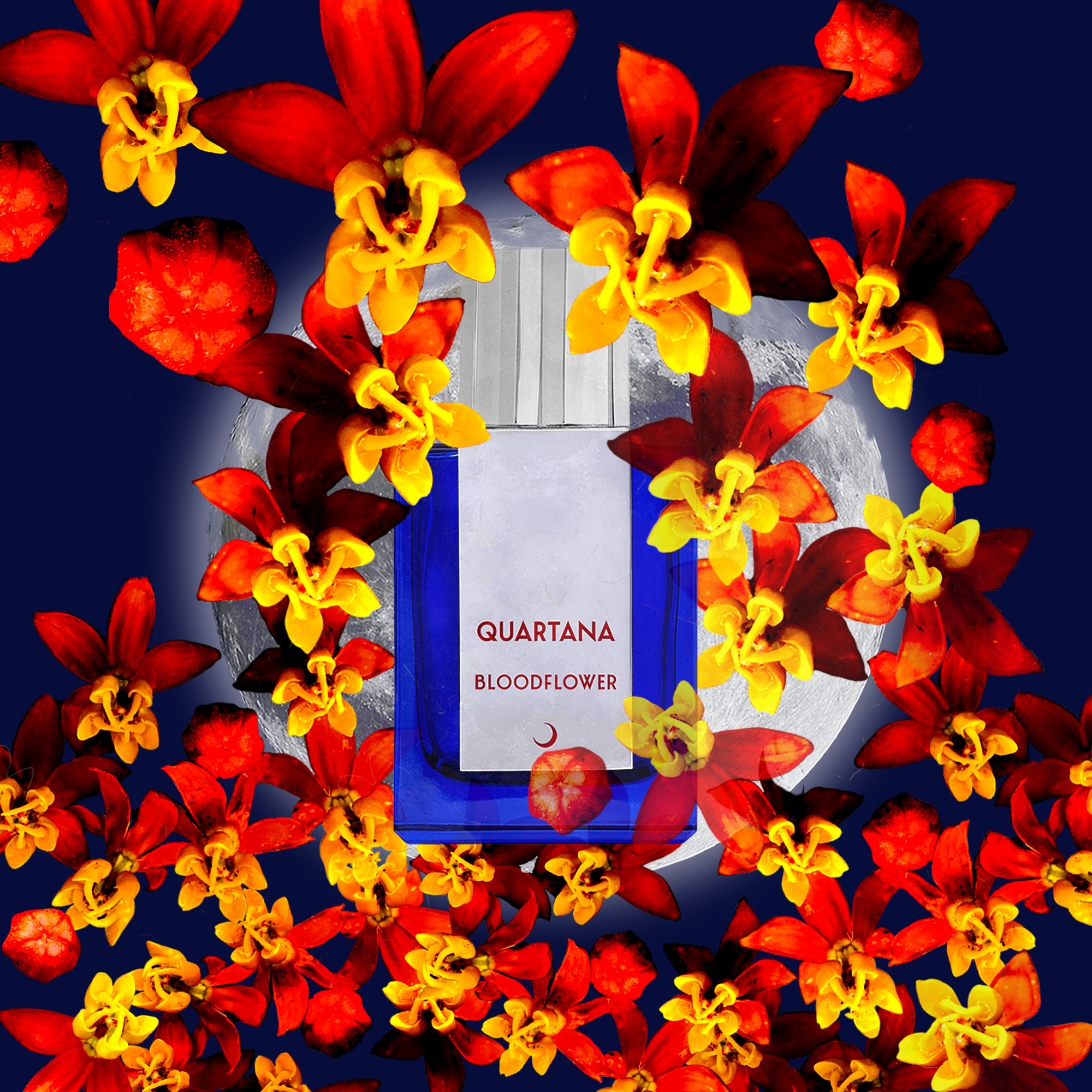 Bloodflower by Quartana 2024 Lunar Floral Edition Perfume Bottle