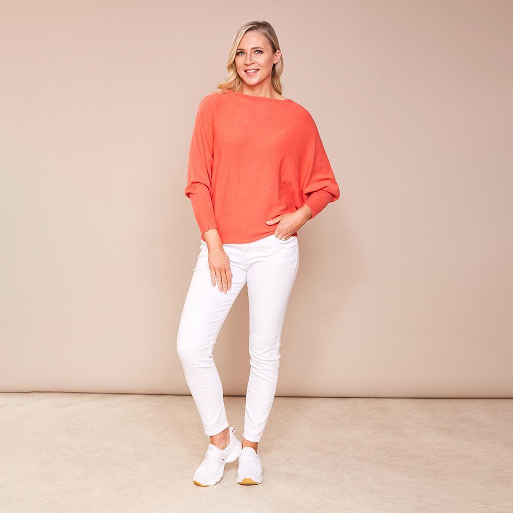Jenny Boat Neck (Coral)