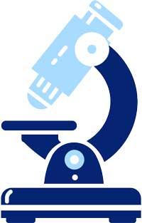 illustration of microscope