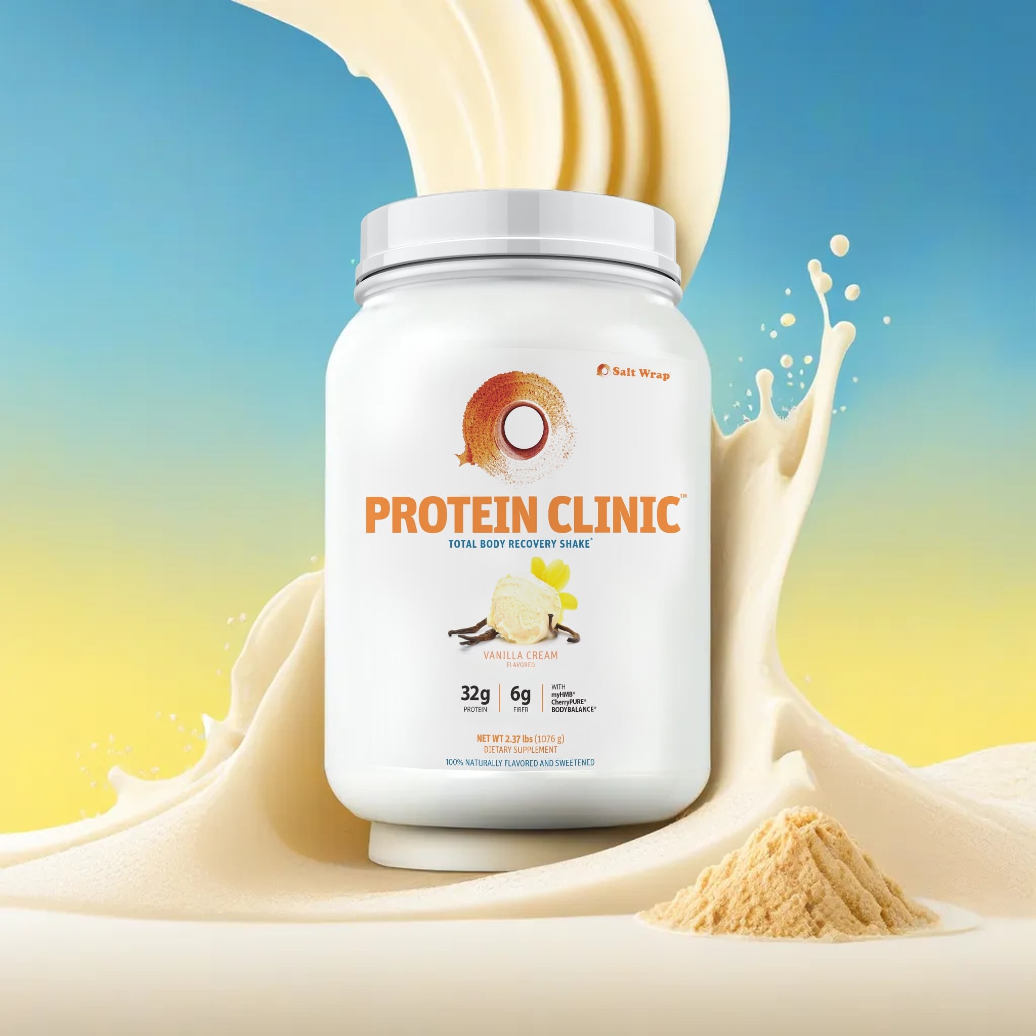 You’re going to love the new Vanilla Cream Protein Clinic™.