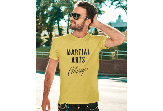 martial arts t shirt, mma t shirt, boxing shirt, yellow color t shirt, sparring t shirts, fighter shirt, muay thai t shirt, karate t shirt, kickboxing t shirt, men t shirt
