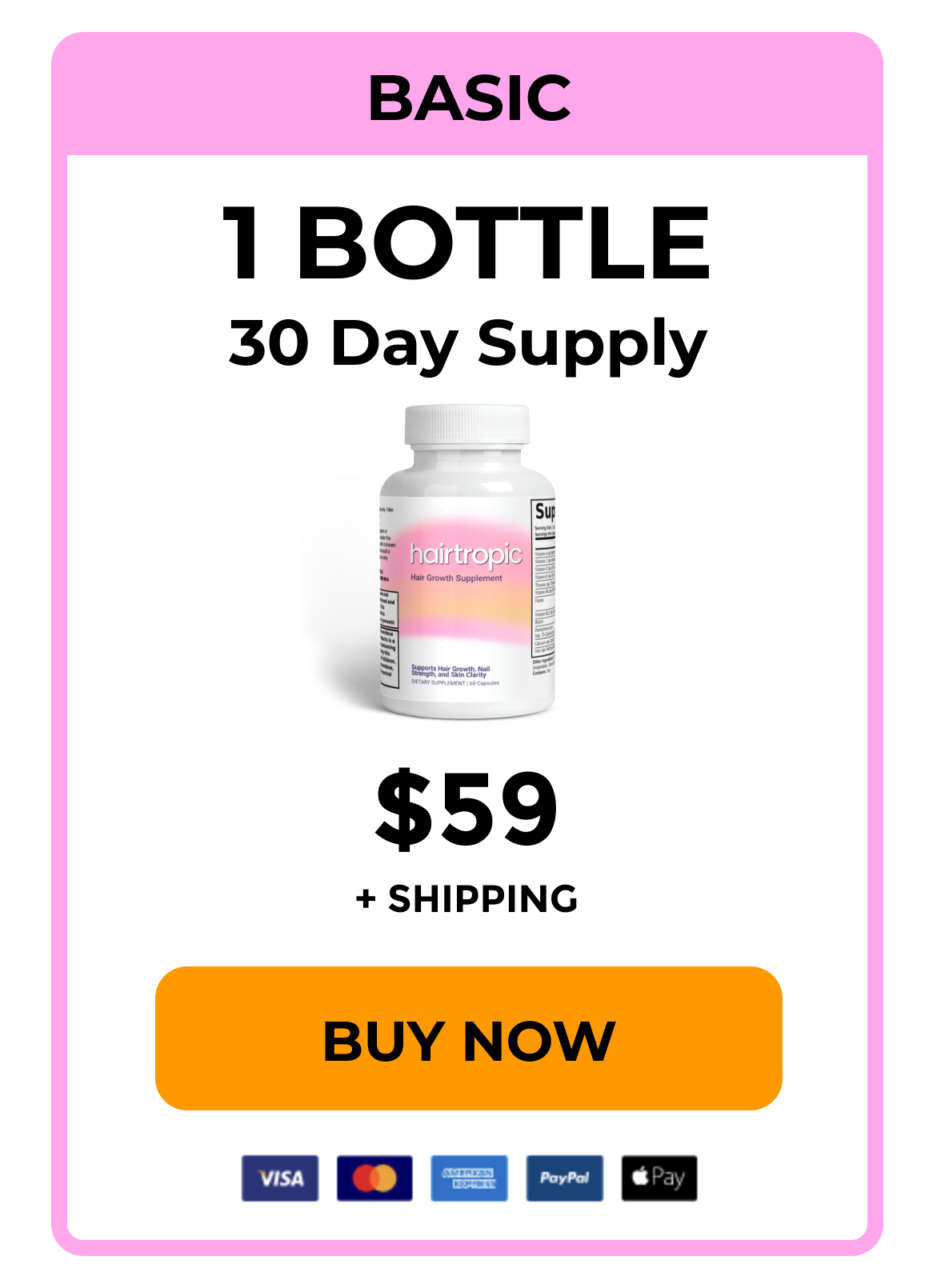 1 Bottle $59 Buy Now