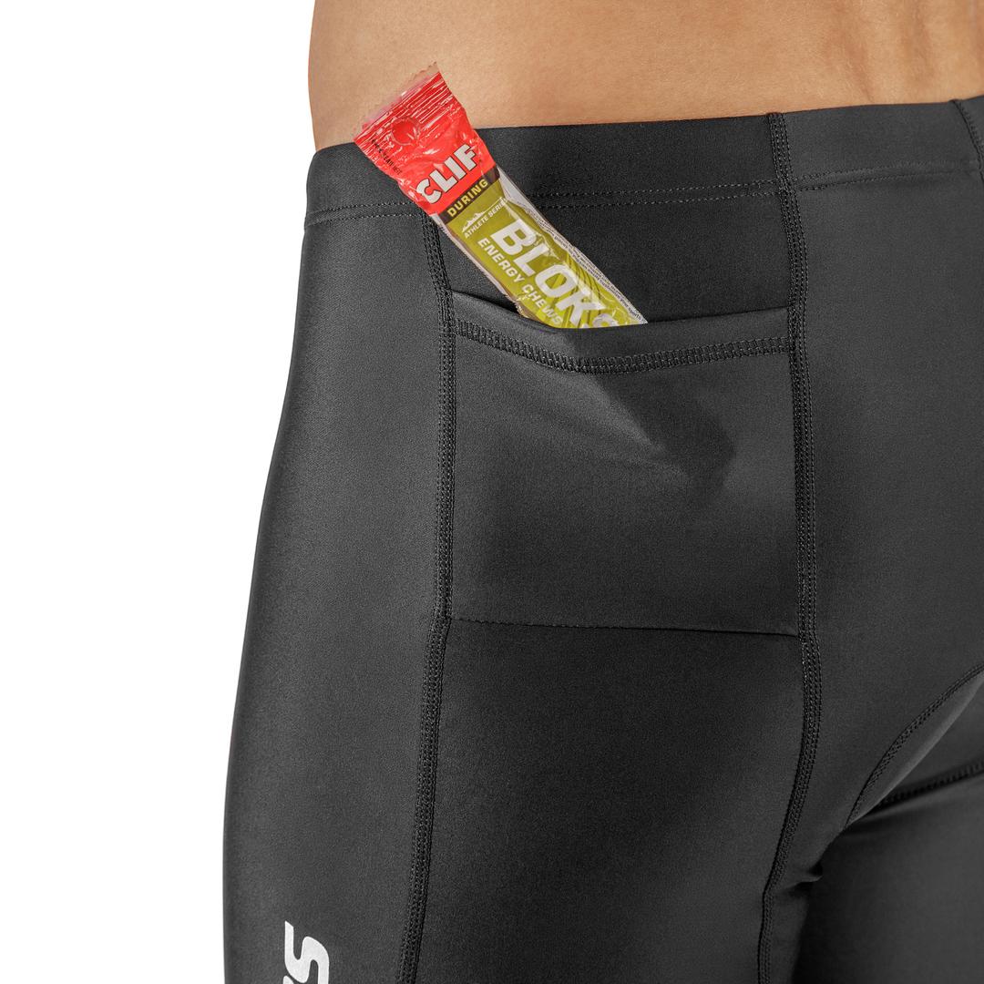 tri shorts pocket