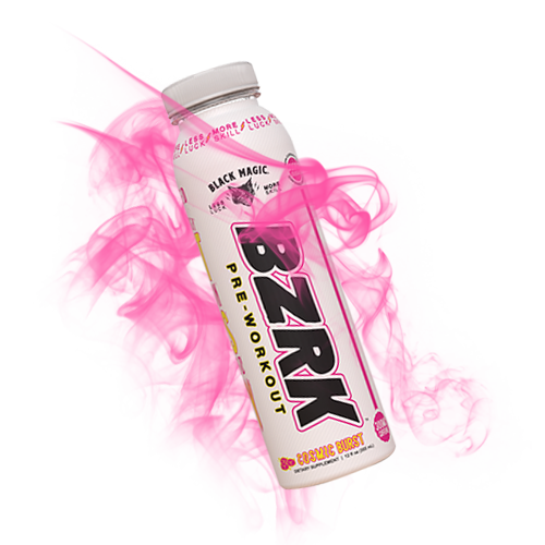 Black Magic Supply BZRK RTD PreWorkout Drink High Potency Energy