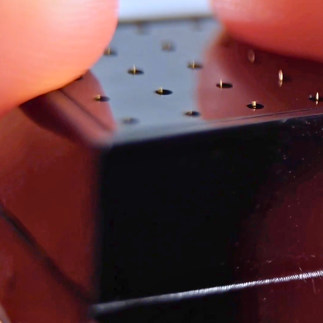 microneedle closeup