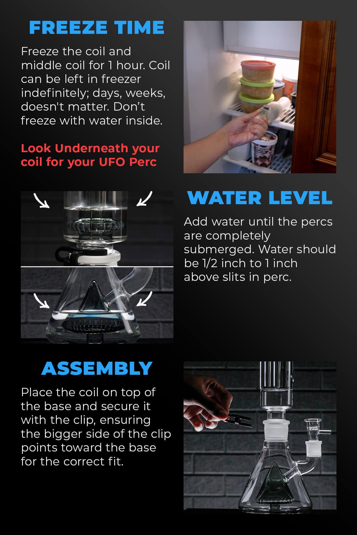 freeze pipe bong ultimate infographic