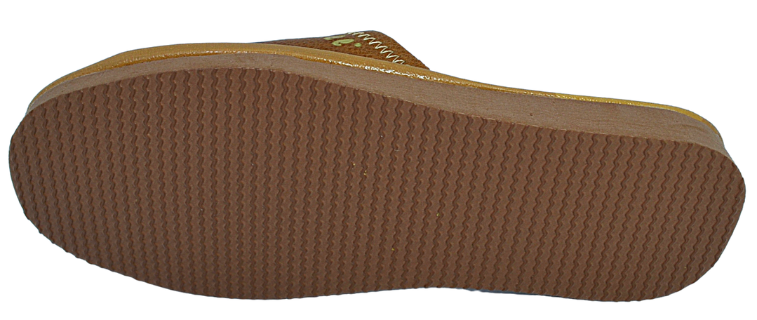 Despina - Women indoor outdoor slippers -Reindeer leather