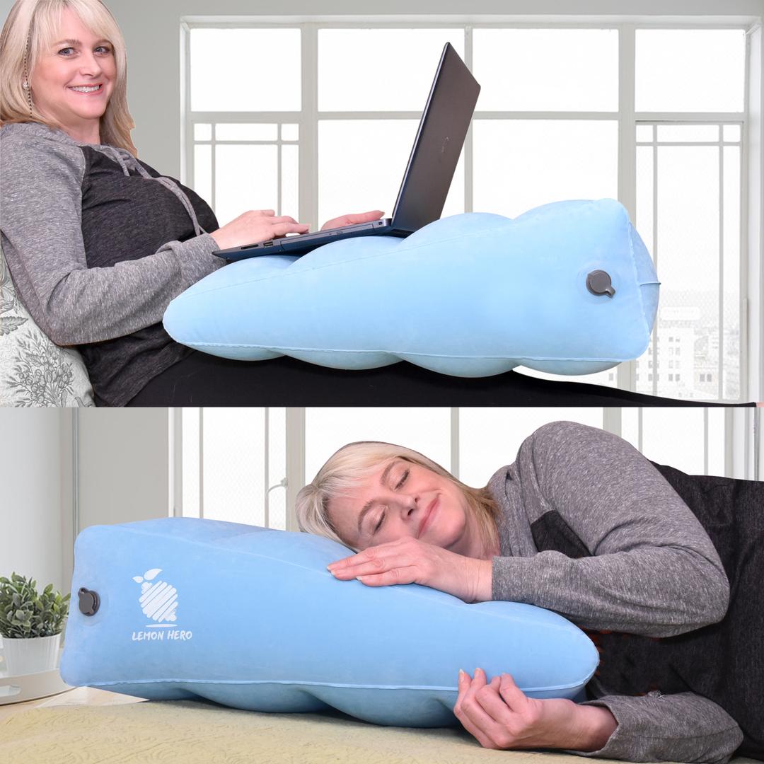 Inflatable bed wedge
