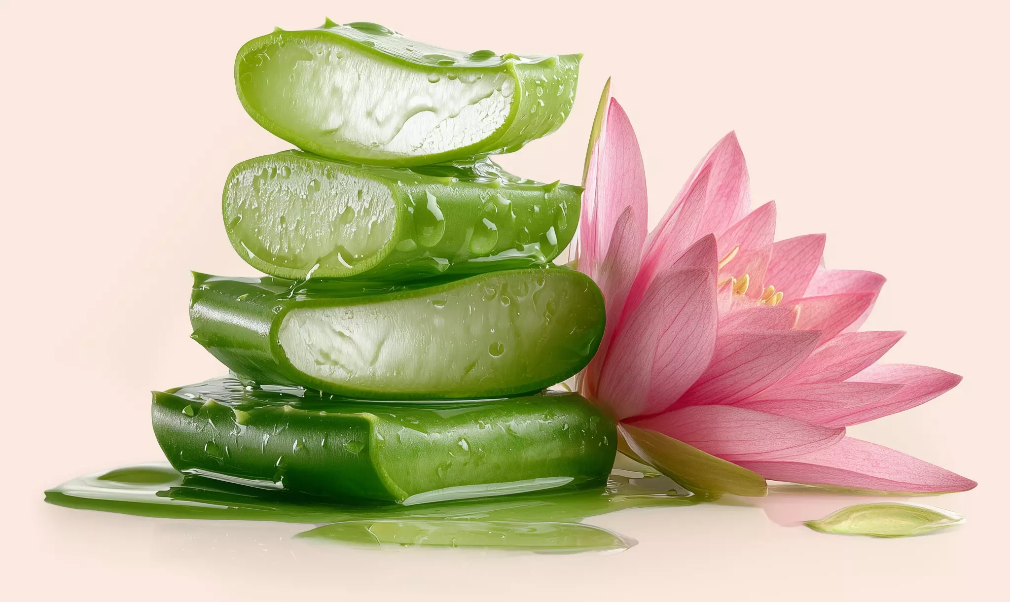 An aesthetic composition of a women's thigh surrounded by floral artwork with Balaayah in her hand