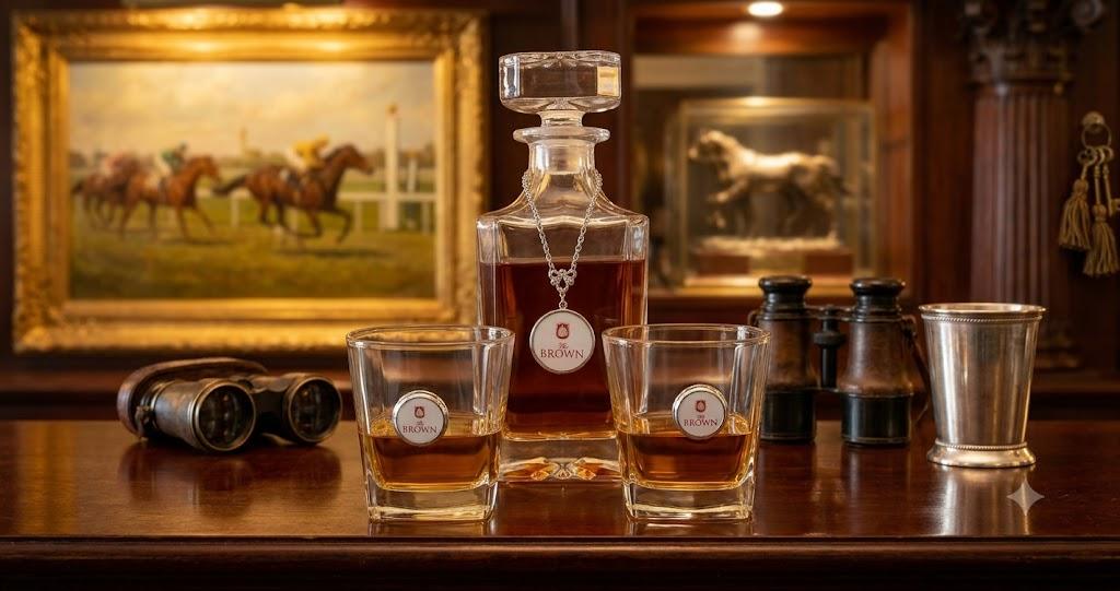 Custom Decanter Set with Detachable Marker