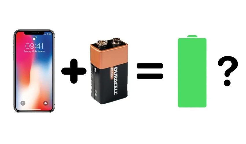 Can you charge a phone with a 9V battery