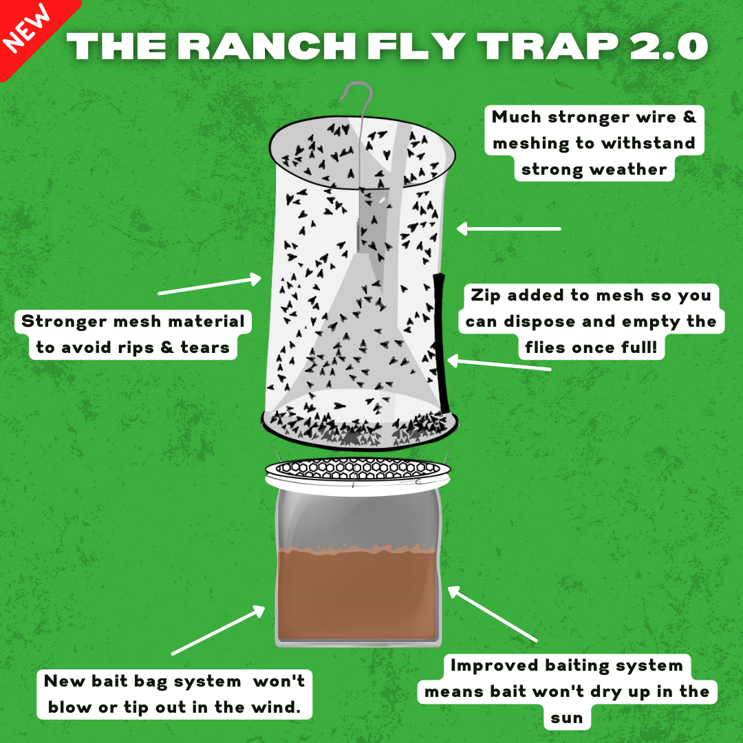 The Ranch Fly Trap The most effective solution for reducing flies.